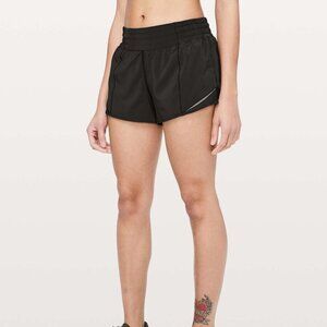 Lululemon Hotty Hot Short *High-Rise 2.5" Black Size 4